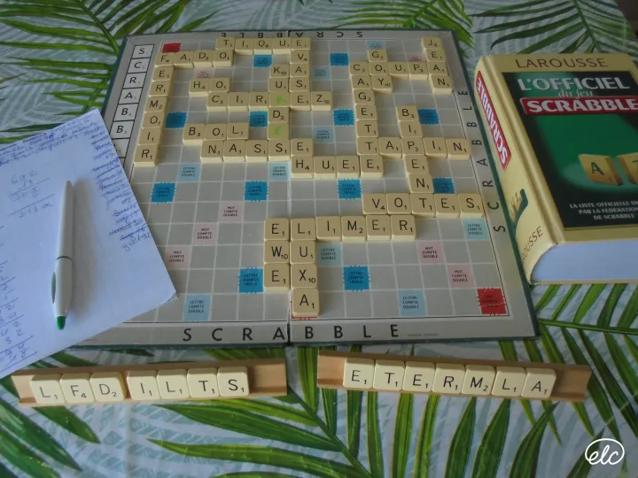 Jeu de scrabble