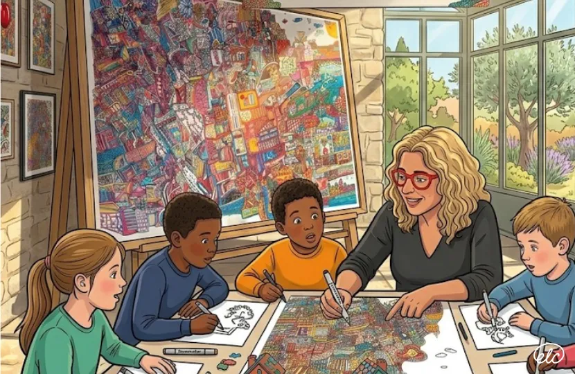 Expression artistique - atelier enfants