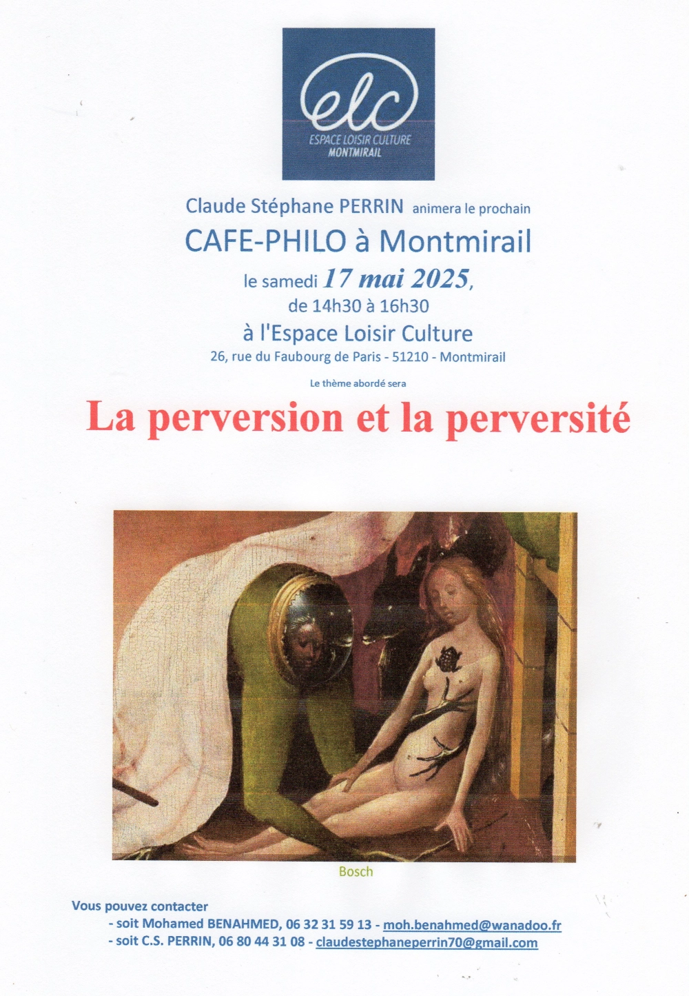 Café Philo - La perversion et la perversité