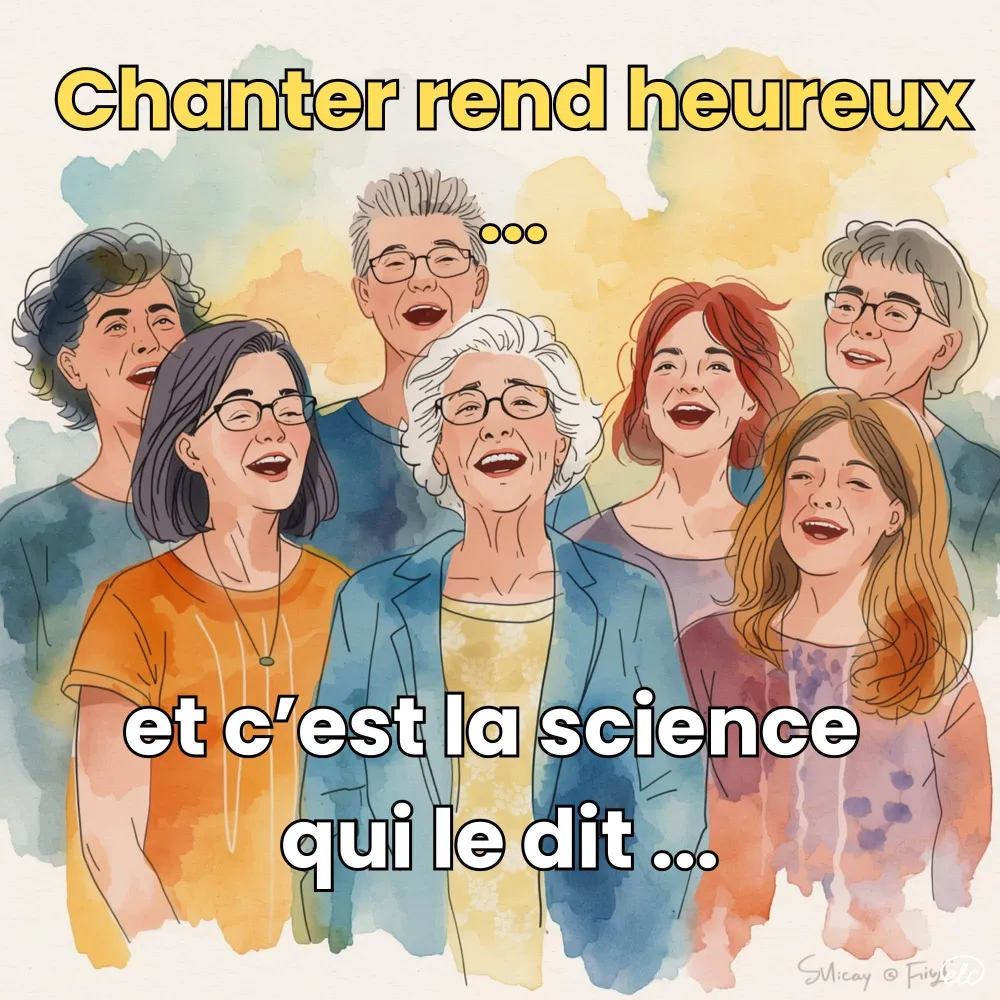 Chanter rend heureux