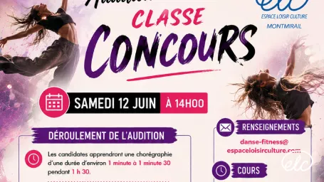 Classe concours - audition