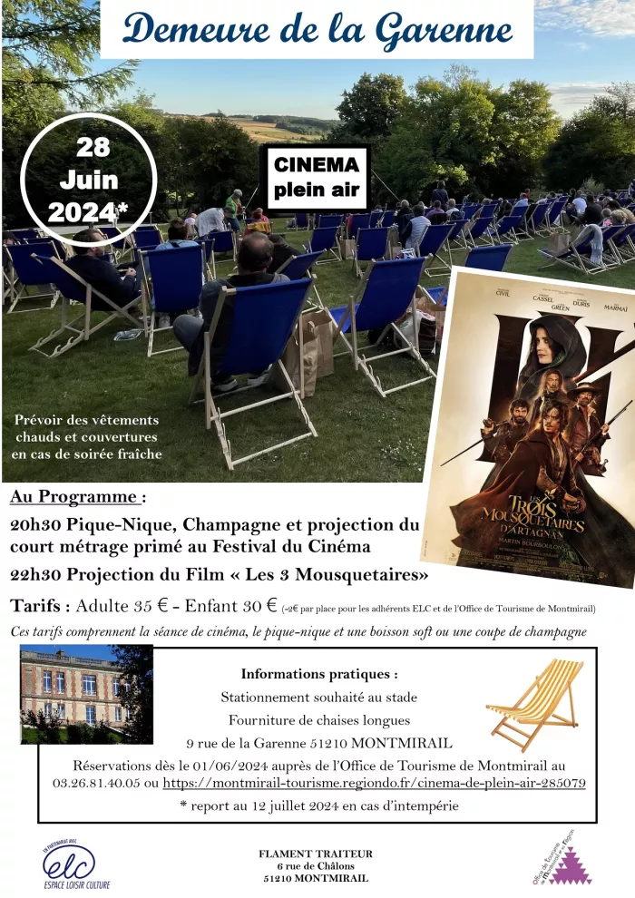 Cinéma plein air 2024