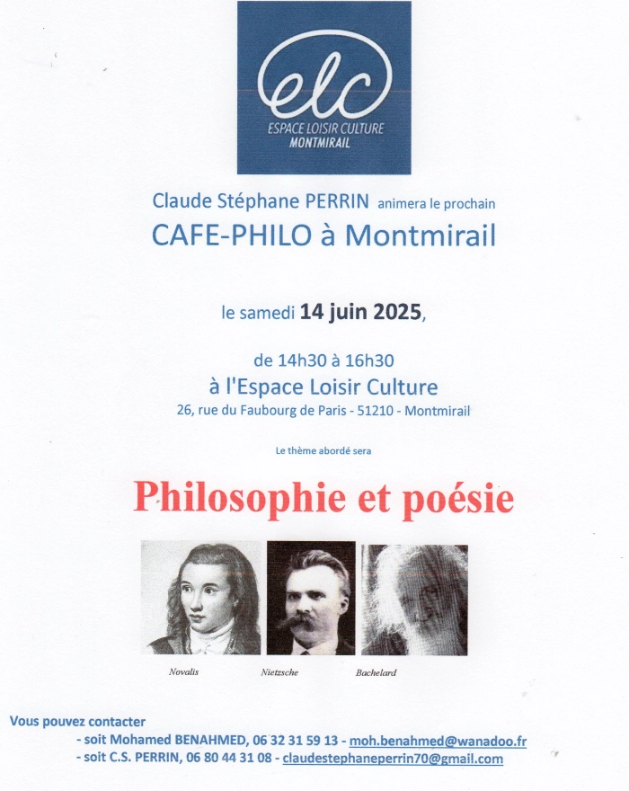 Café Philo - 14 juin 2025