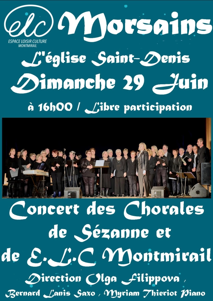 Concert chorale Morsains