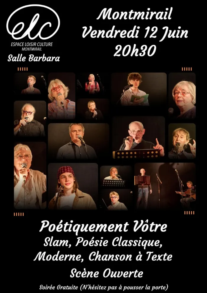 Poétiquement vôtre - 12 juin 2026