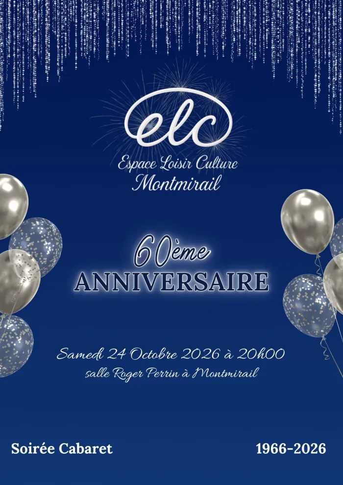 60ème anniversaire de l'ELC - affiche