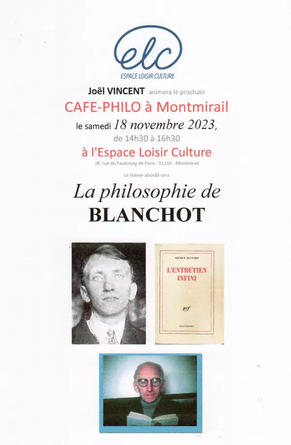 Café-Philo - 18 nov. 2023