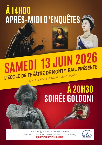 Spectacle de l'école de théâtre 2026