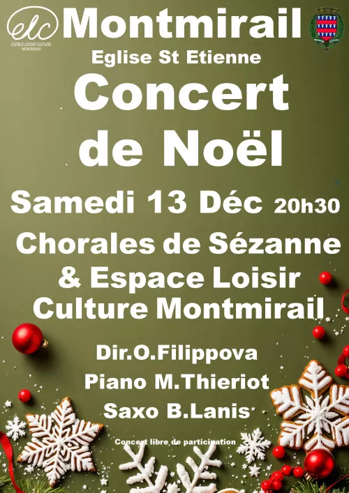 Concert de Noël - 13/12/2025