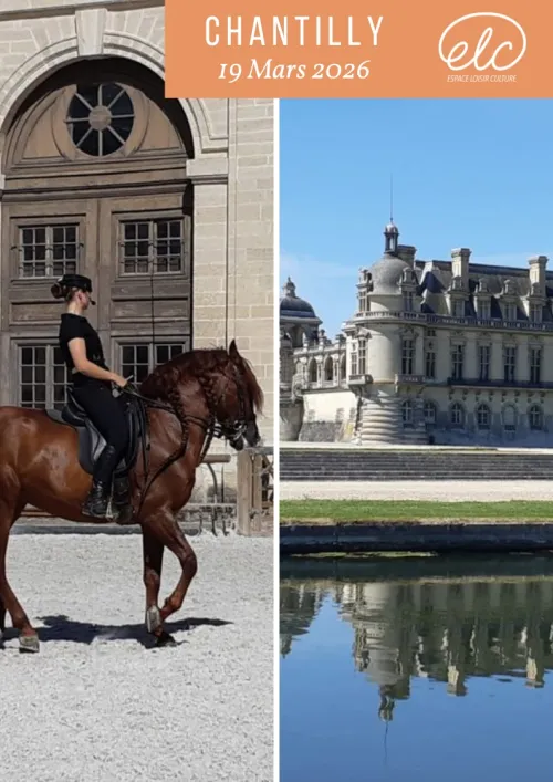 Sorties culturelles - Chantilly 2026