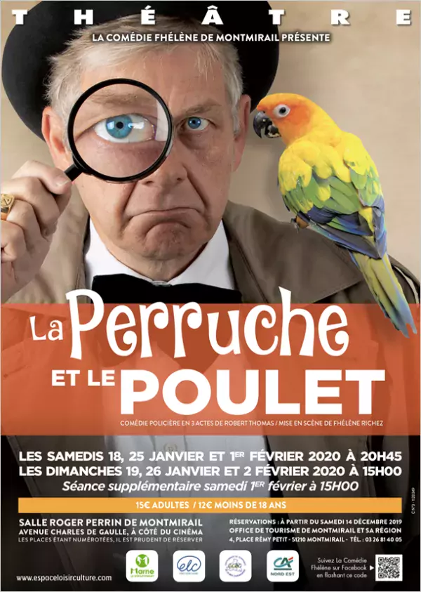 La Perruche et le Poulet - affiche
